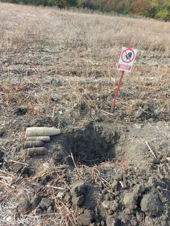 Două proiectile explozive  şi 4 proiectile perforante FOTO: ISU Prahova