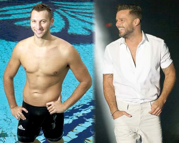 
    Ian Thorpe a fost multiplu campion de nataţie. Ricky Martin a dominat topurile muzicaleFotografii: Gettyimages  