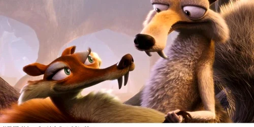 Veverițele buclucașe din Ice Age au stârnit zâmbete de fiecare dată