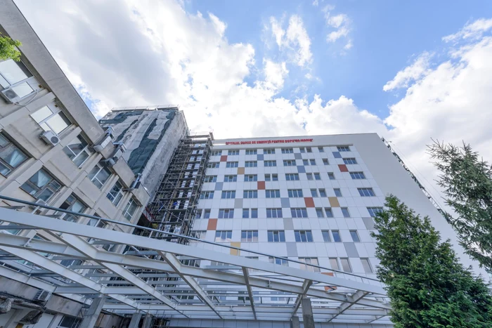 Spitalul pediatric din Iași FOTO: FB