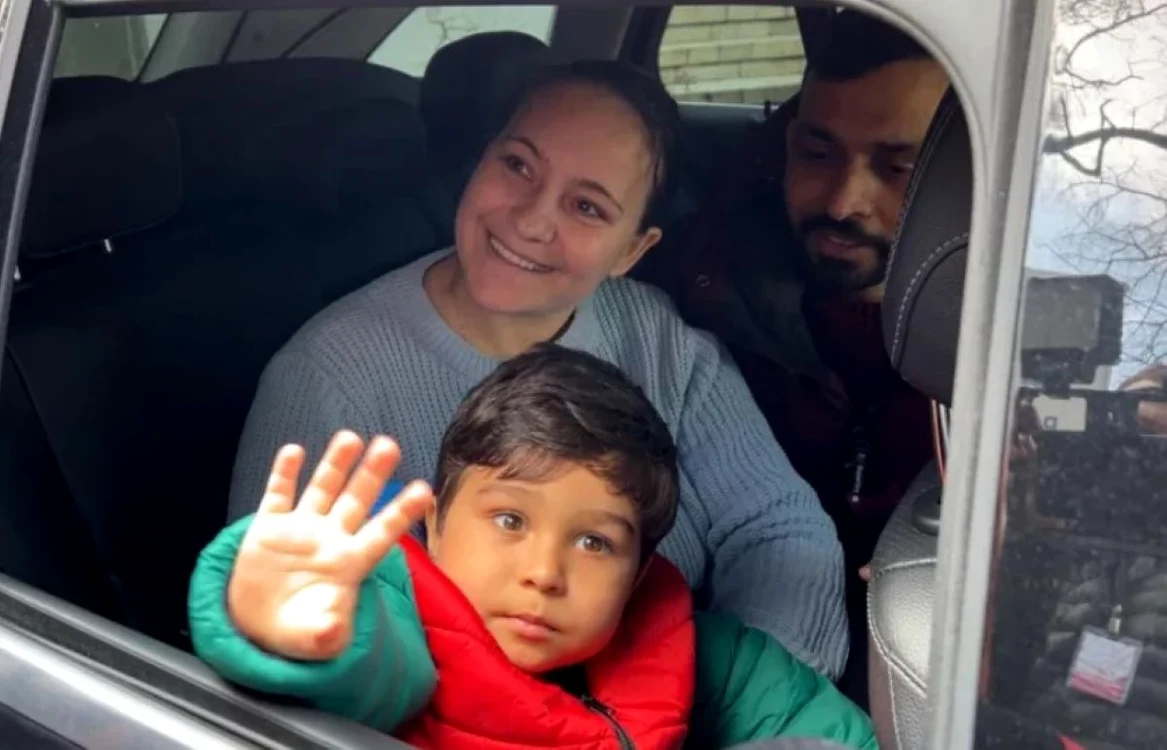 Radu Aryan Mahmood și familia