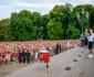 Fanii au întâmpina echipa națională de fotbal a Norvegiei după revenirea la Oslo FOTO Profimedia