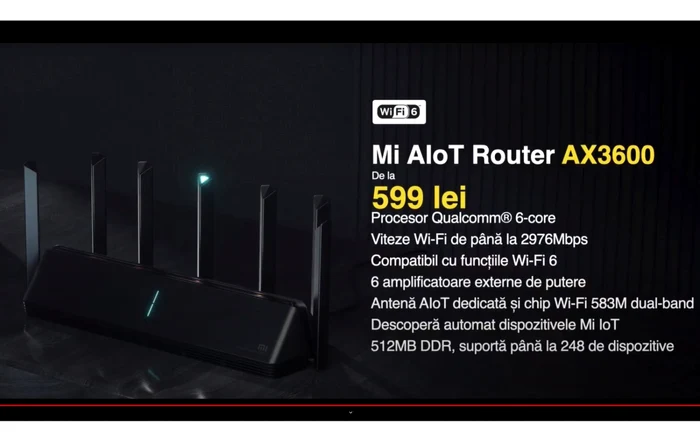 Router Xiaomi Mi AIoT Router AX3600