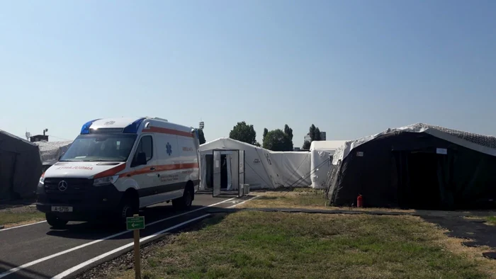 Spitalul militar de campanie din Timişoara FOTO Ş.Both