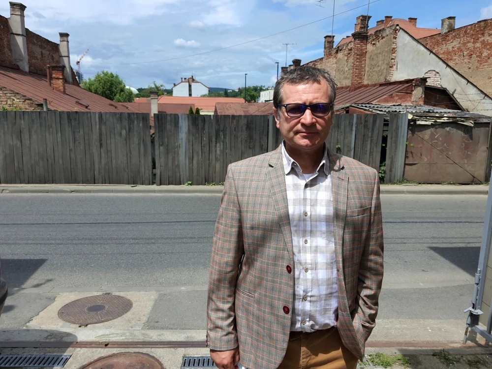 Emanuel Petran, fost director al Teatrului de Păpuşi Puck din Cluj. FOTO: Remus Florescu