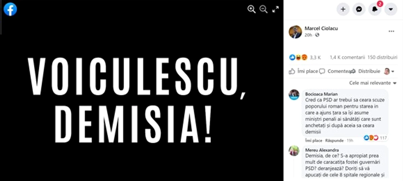 
    Fotografie care a fost postată pe pagina de Facebook a lui Marcel CiolacuSursa foto: Facebook/Marcel Ciolacu  