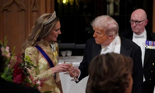 Prințul William și Donald Trump la dineul de stat   profimedia 1038181557 jpg