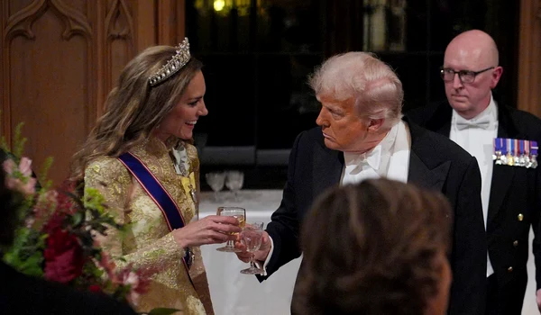 Prințul William și Donald Trump la dineul de stat   profimedia 1038181557 jpg