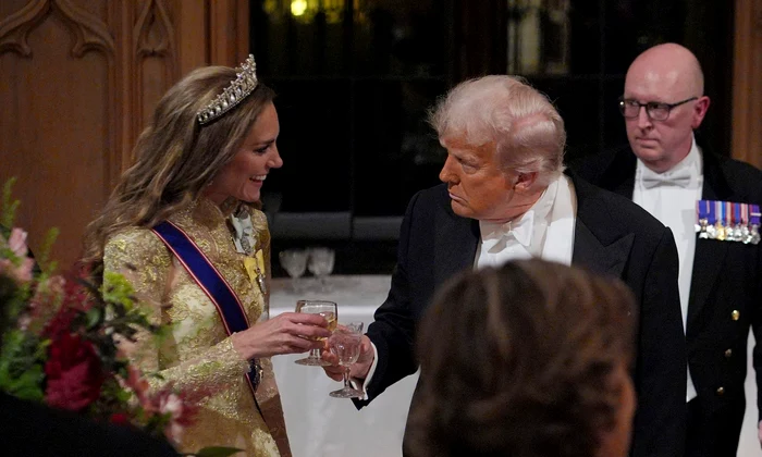 Prințul William și Donald Trump la dineul de stat   profimedia 1038181557 jpg