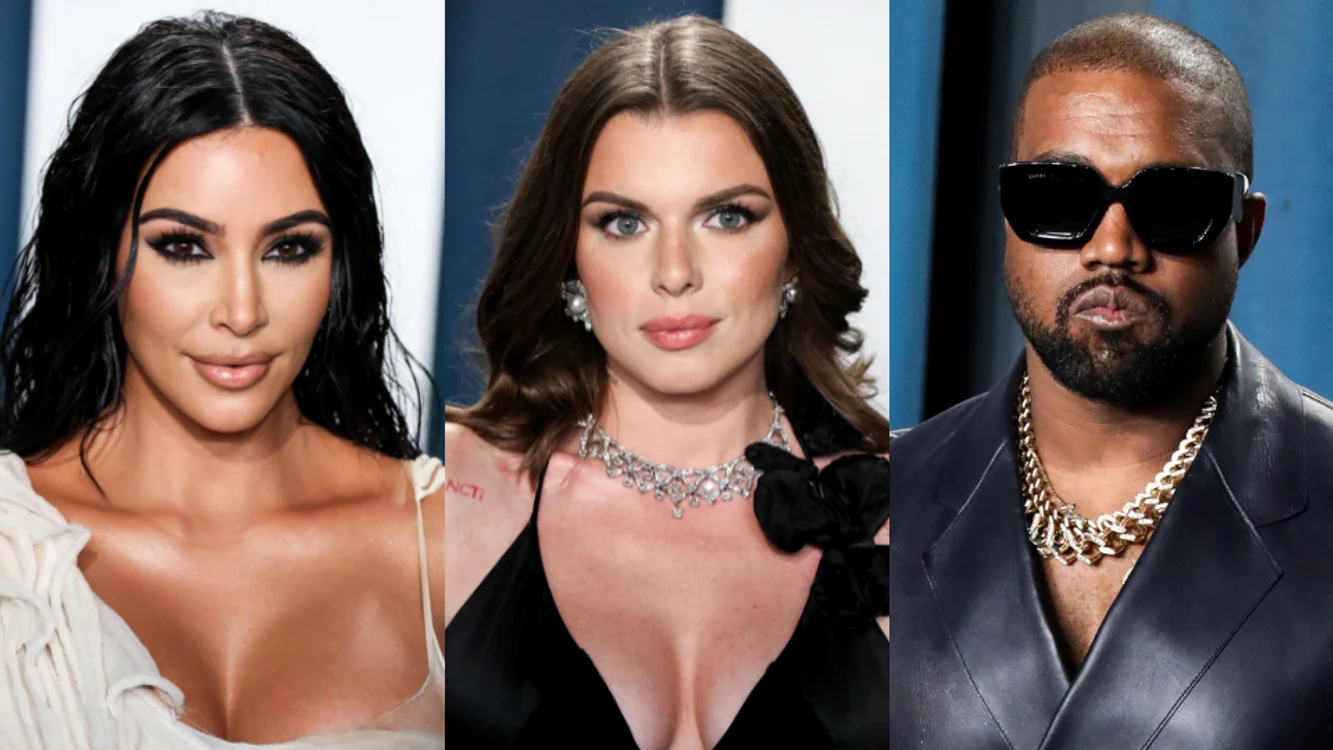 Kim Kardashian, Julie Fox, Kanye West
