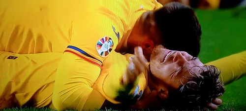 Israel - Romania. Captură TV