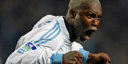 Djibril Cisse, pe vreme când jucal a Olympique Marseille