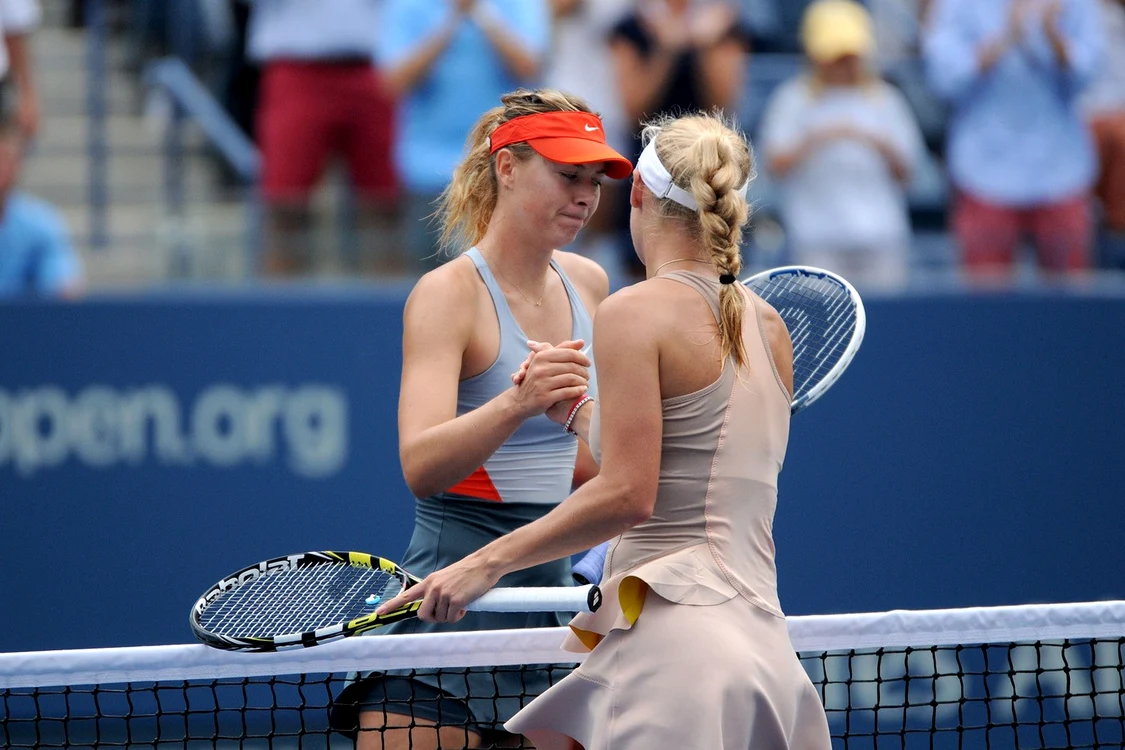 Maria Şarapova şi Monica Puig