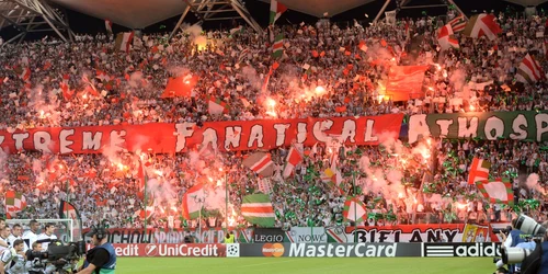 suporteri legia varsovia FOTO mediafax