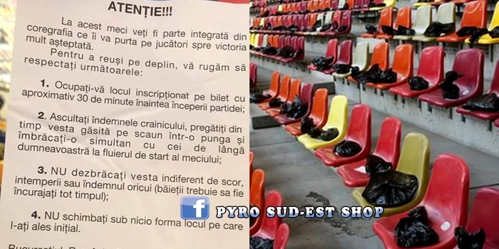 Aceasta a fost informarea primită de steliștii de pe stadion