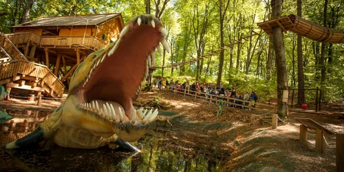 Dino Parc Râşnov a avut în 2021 mai mulţi vizitatori decât în 2019 FOTO Dino Parc Râşnov