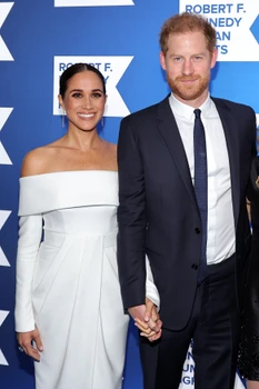 Prințul Harry și Meghan Markle la Gala Ripple of Hope, 2022