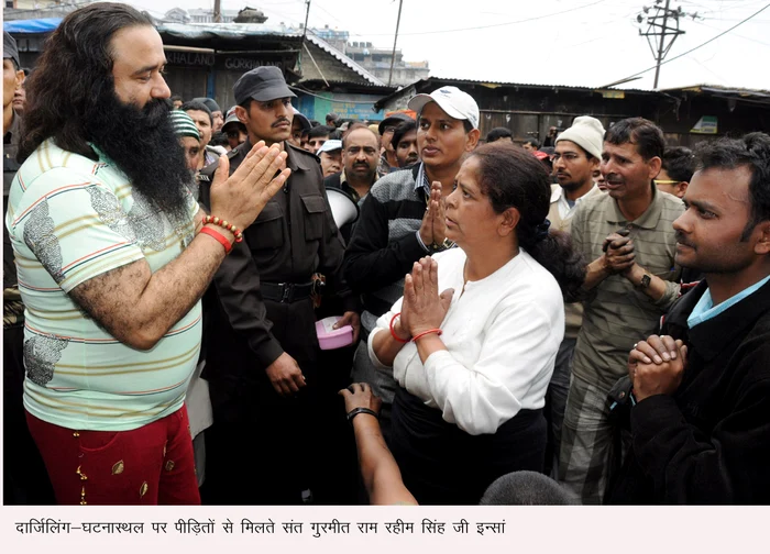 
    Gurmeet Ram Rahim Singh este o celebritate în India, cu peste 50 de milioane de adepțiFoto: mirror.co.uk  