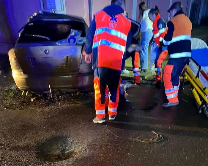 Pentru una dintre victime nu s-a mai putut face nimic. FOTO martor ocular