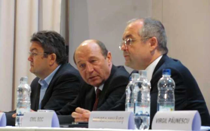 Traian Băsescu la Timişoara FOTO Ştefan Both