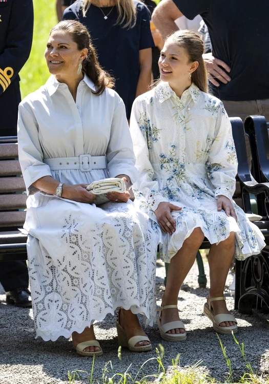 Prințesa Estelle a Suediei și Prințesa Victoria, Profimedia jpg