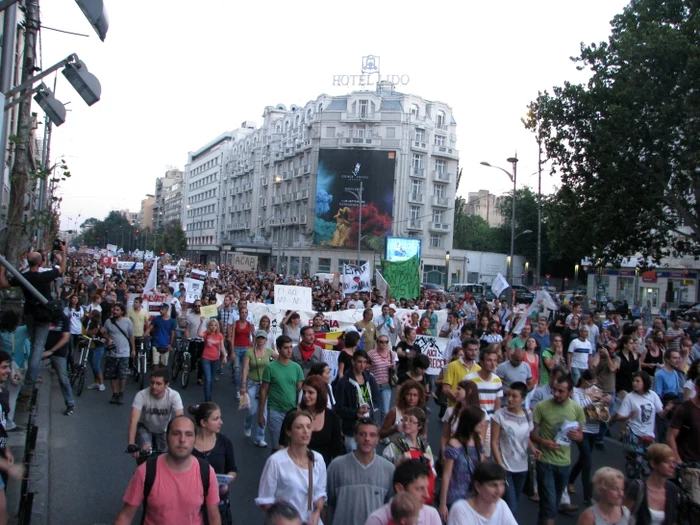 
    Partidul Mișcarea Populară organizează marșul duminică  