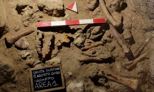 Rămăşiţele a nouă oameni de Neanderthal, descoperite într o peşteră din apropiere de Roma jpeg