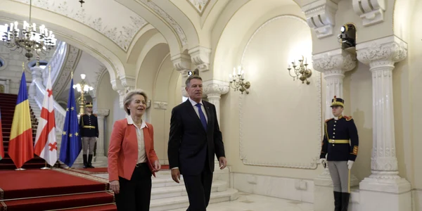 Klaus Iohannis Ursula von der Leyen Palatul Cotroceni  18 decembrie 2022 FOTO Inquam Photos Octav Ganea (2) jpeg