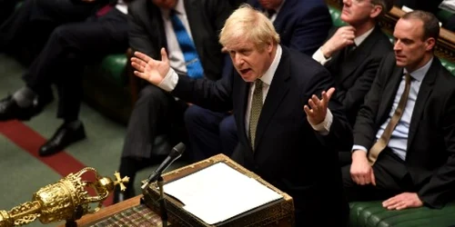 Boris Johnson in Camera Comunelor 19 decembrie 2019 FOTO AFP