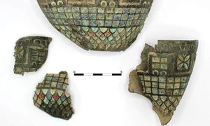 „Cupa Berlanga” a fost descoperită spartă în patru bucăți (© Roberto De Pablo)