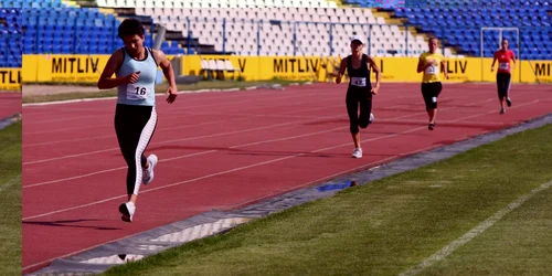 Nicolae Șerpul continuă să antreneze sportive pe pista de alergare