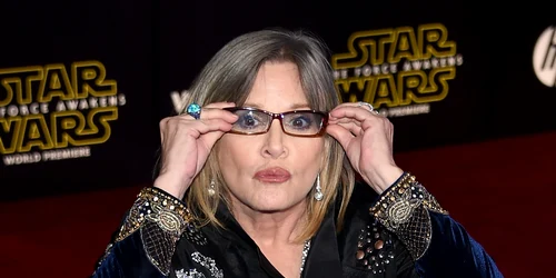Carrie Fisher în 2015 GettyImages 502714174 jpg