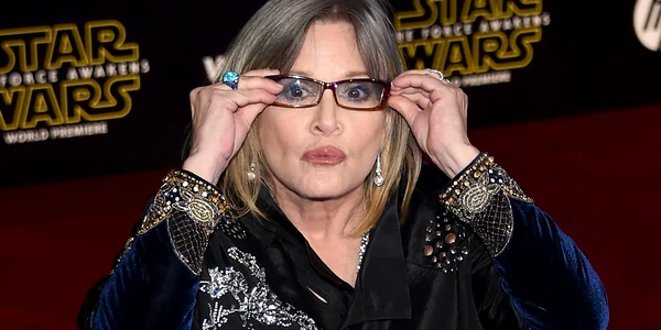 Carrie Fisher în 2015 GettyImages 502714174 jpg