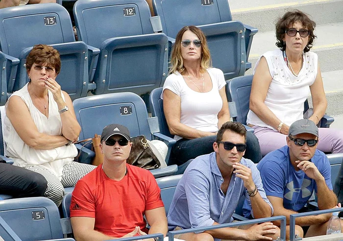 Nadia şi Tecău  au asistat la meciul  de miercuri