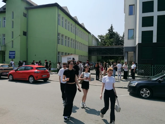 Candidații au susținut proba la alegere a BAC-ului 2025 FOTO: Alina MItran