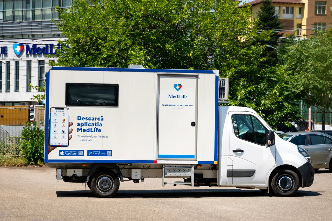 Centru mobil de testare Medlife