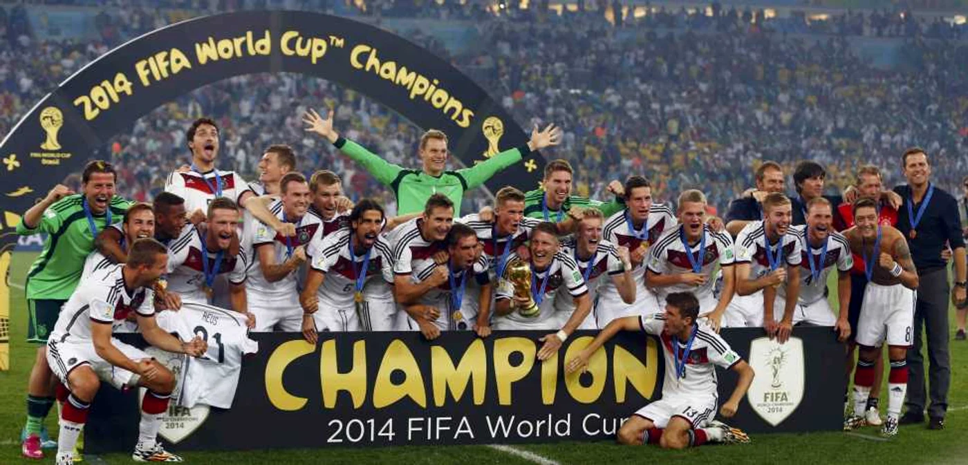 Câştigătorii Cupei Mondiale, Brazilia 2014. FOTO Reuters