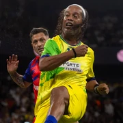 Ronaldinho, la Cluj-Napoca. Foto Facebook Sports Festival