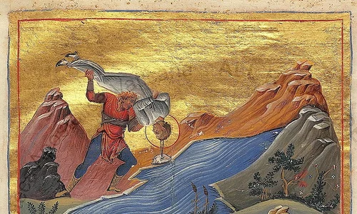 calendar ortodox 2022 05 octombrie Sfânta Muceniță Haritina Constantinopol  985   miniatură din Menologhionul lui Vasile al II lea Vatican Library  Roma jpg