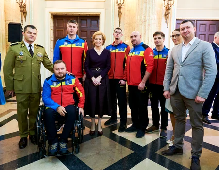 Majestatea Sa Custodele Coroanei și Alteța Sa Regală Principele Radu luni, 8 decembrie, Foto Daniel Angelescu