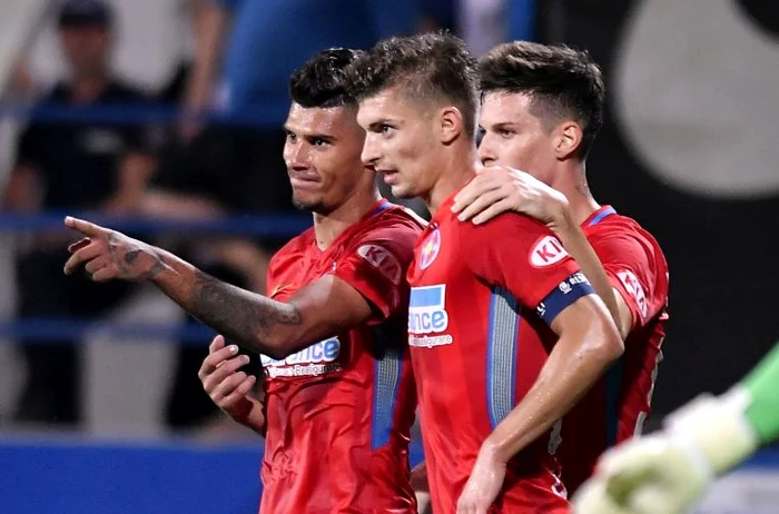 Cele trei ”perle” ale lui Gigi Becali, Coman, Man si Tănase, îl pot umple de bani pe patronul FCSBFOTO: Sportpictures.eu