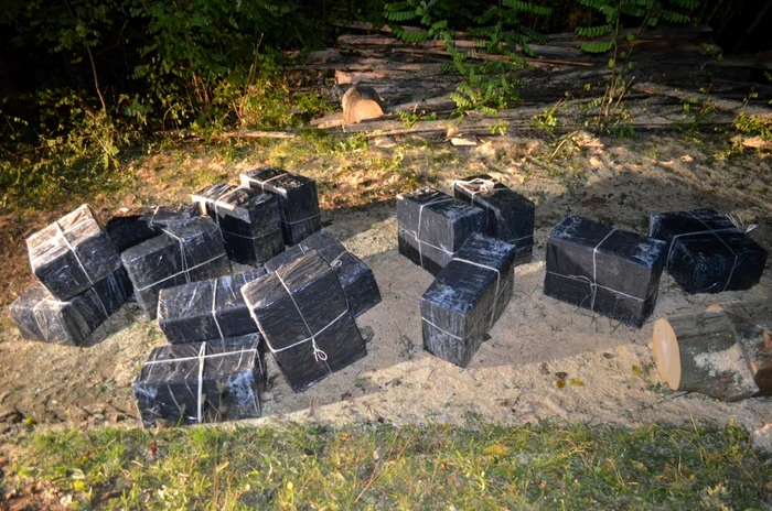 Tigările de contrabandă au fost găsite într-o anexă Foto. ITPF Sighetu Marmaţiei