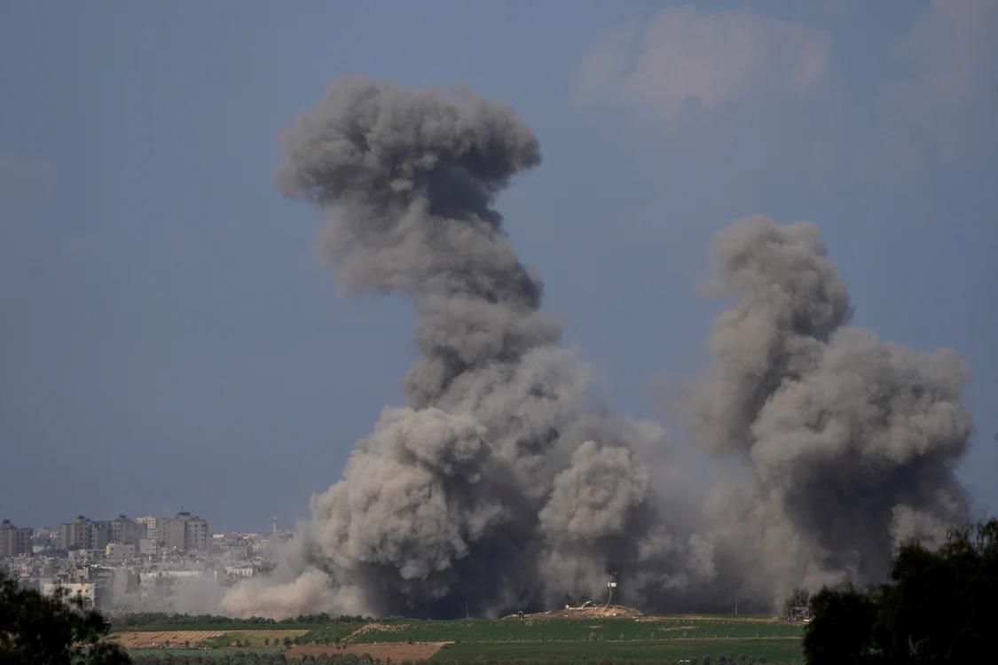 Israelul a lansat mii de bombe asupra țintelor Hamas în doar o săptămână FOTO Profimedia