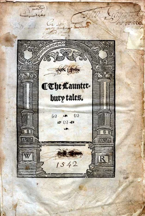 cele mai scumpe carti din lume The Canterbury Tales