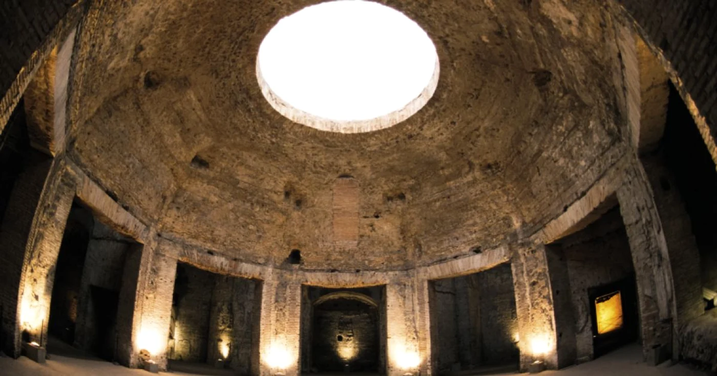 Domus Aurea - sala hexagonală