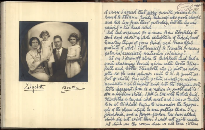Fila din jurnalul reginei Maria FOTO Arhivele Naționale ale României