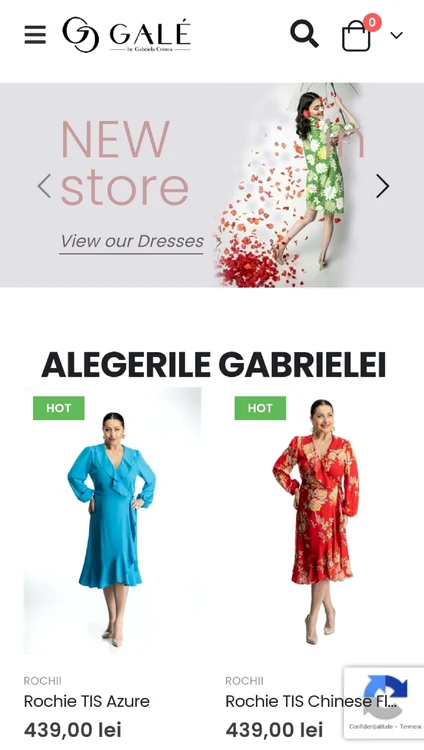 Afacerea pe care Gabriela Cristea a lansat-o în urmă cu câteva luni / foto: Captură galeshop.ro