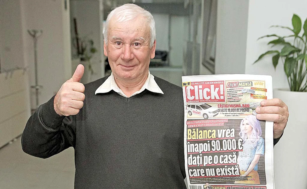 
    Gheorghe Zamfir a câştigat 1.000 de lei cu Click!MANIA  
