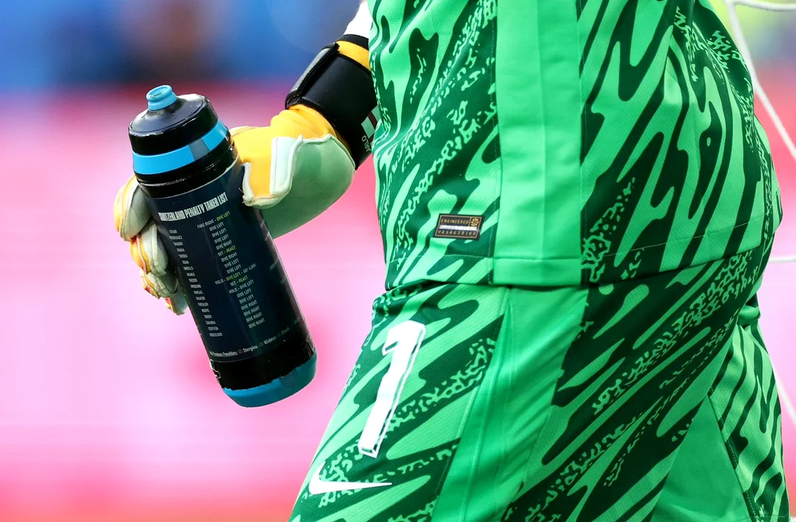 Jordan Pickford a impresionat prin ingeniozitatea sa (FOTO: X, fostă Twitter)