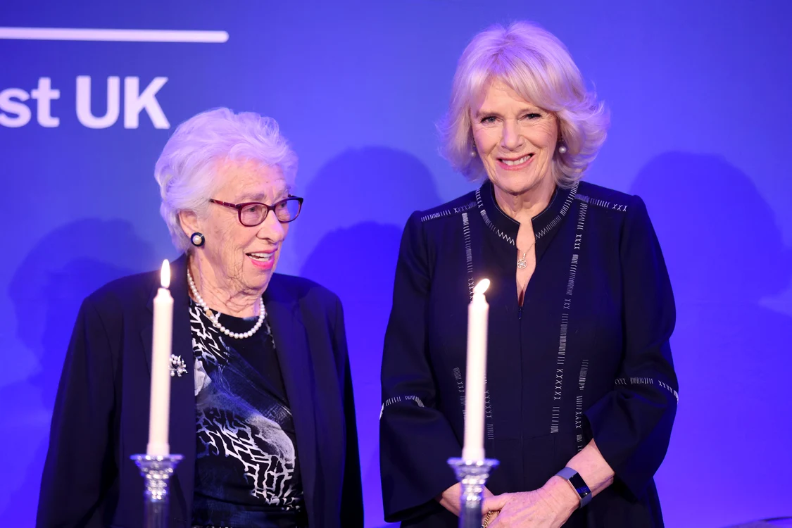 Eva Schloss și Regina Camilla, profimedia 1063294888 jpg